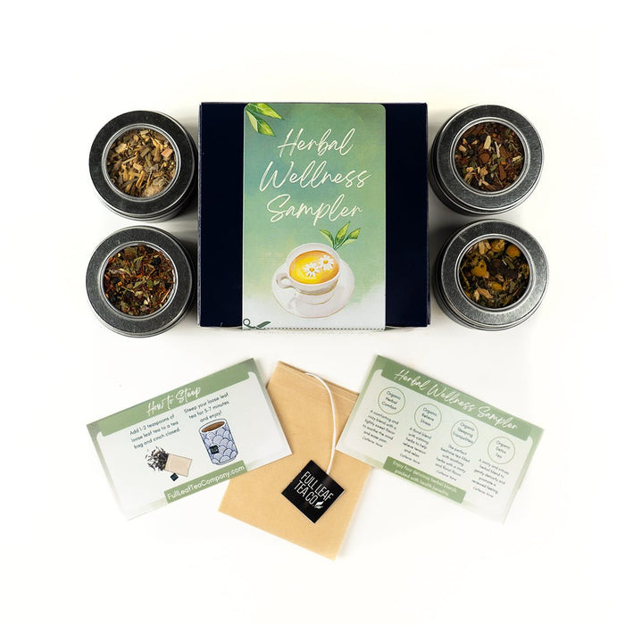 Herbal Wellness Sampler - Loose Leaf Tea - Full Leaf Tea Company
