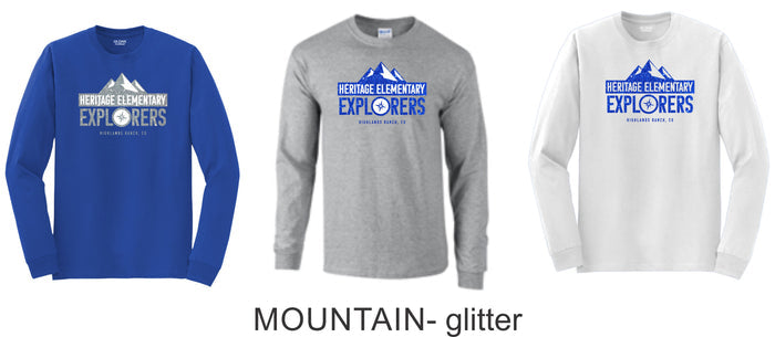 Heritage Long Sleeve Tee- Unisex and Youth Sizes-3 designs