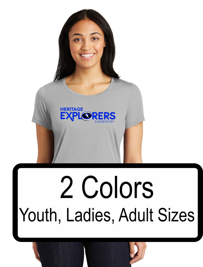 Heritage Wicking Tee- Youth, Ladies, Unisex sizes- 3 Designs