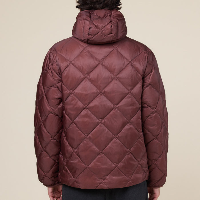 Hiking Patrol - Base Light Down Hooded Jacket - Maroon