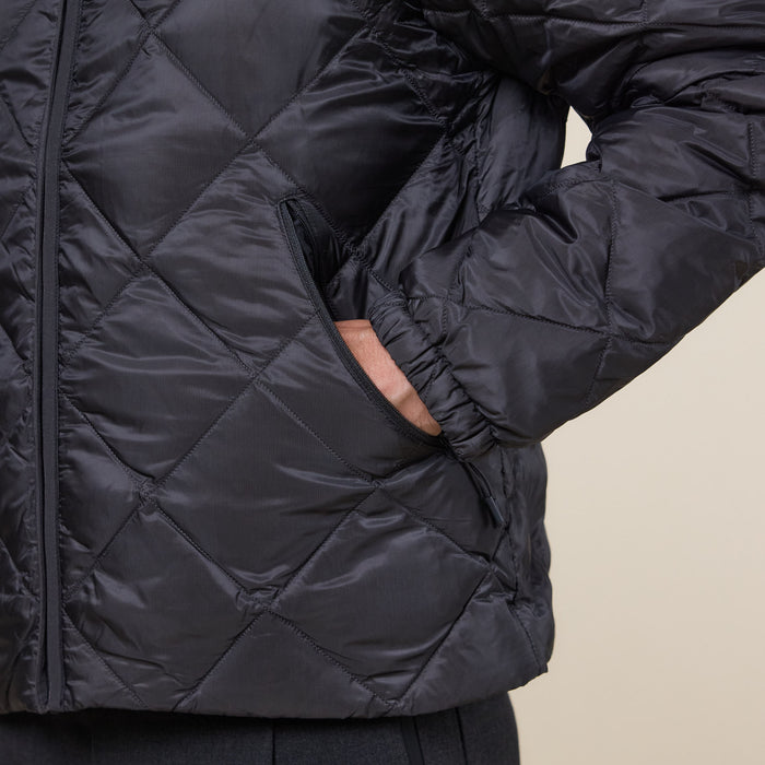 Hiking Patrol - Base Light Down Zip Off Jacket - Charcoal Black