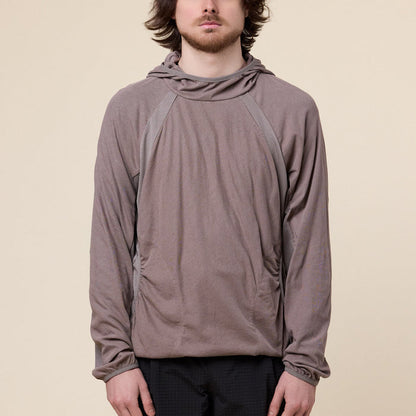 Hiking Patrol - Orbit Jersey Hooded Pullover - Walnut