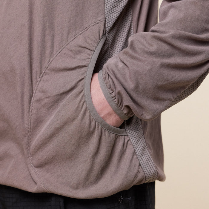Hiking Patrol - Orbit Jersey Hooded Pullover - Walnut