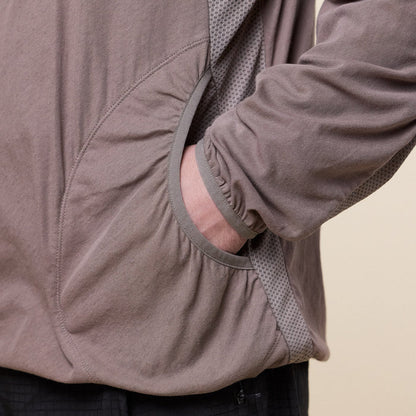 Hiking Patrol - Orbit Jersey Hooded Pullover - Walnut
