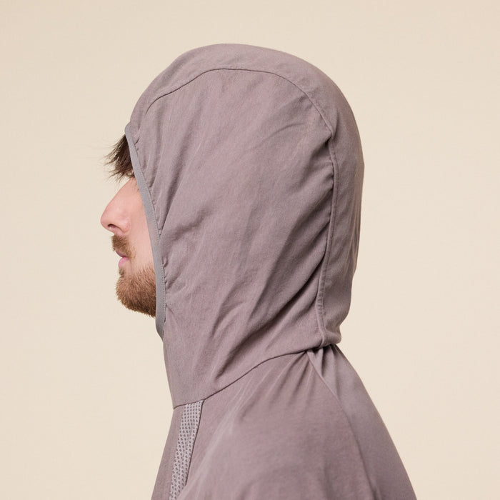 Hiking Patrol - Orbit Jersey Hooded Pullover - Walnut