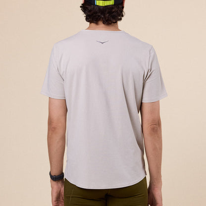 HOKA - EveryRun Short Sleeve - River Rock Grey