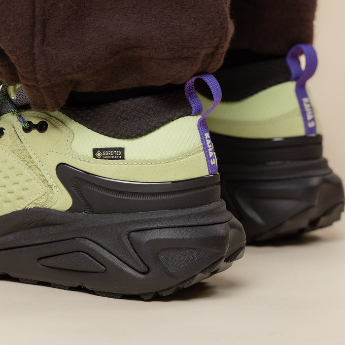 HOKA - Kaha 3 GORE-TEX Low Hiking Boots - Honeydew / Black