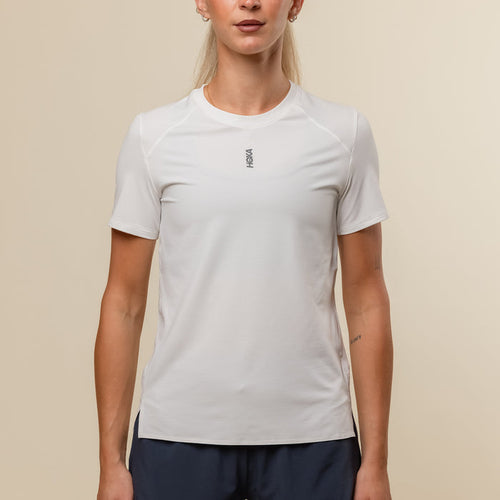 HOKA - Women's EveryRun Short Sleeve - White