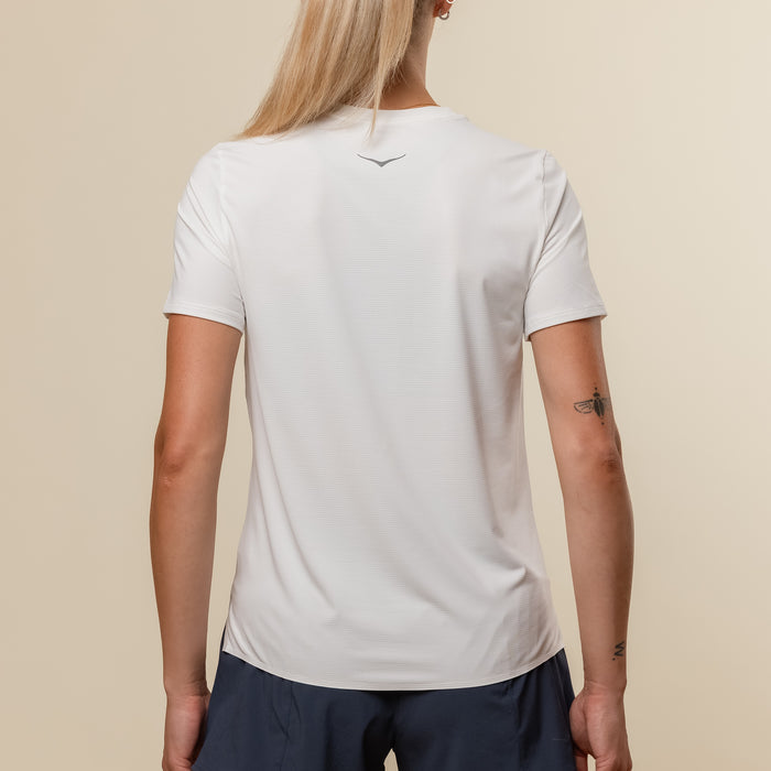 HOKA - Women's EveryRun Short Sleeve - White