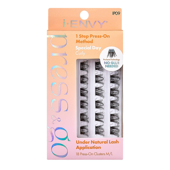 i Envy Press N Go Press-On Clusters Special Day Eyelash - ikatehouse