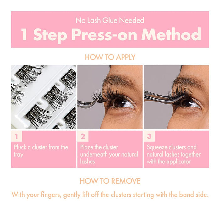 i Envy Press N Go Press-On Clusters Special Day Eyelash - ikatehouse