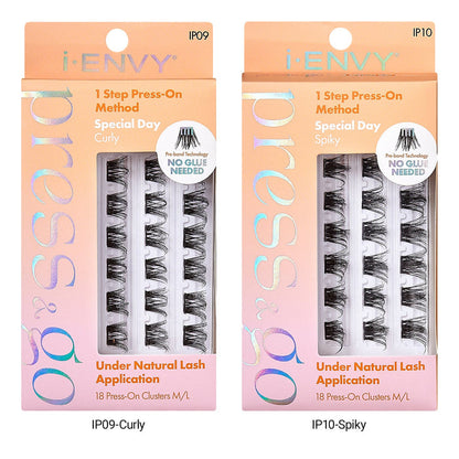 i Envy Press N Go Press-On Clusters Special Day Eyelash - ikatehouse