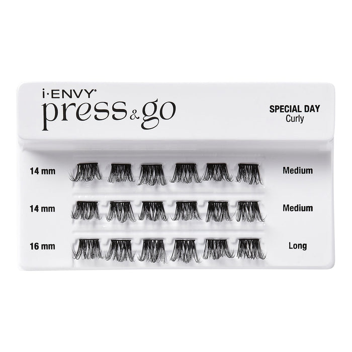 i Envy Press N Go Press-On Clusters Special Day Eyelash - ikatehouse