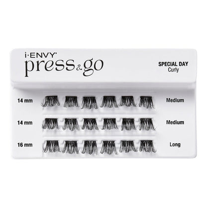i Envy Press N Go Press-On Clusters Special Day Eyelash - ikatehouse