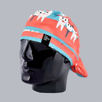 Implants Mint N Coral Female Bun Cap 002