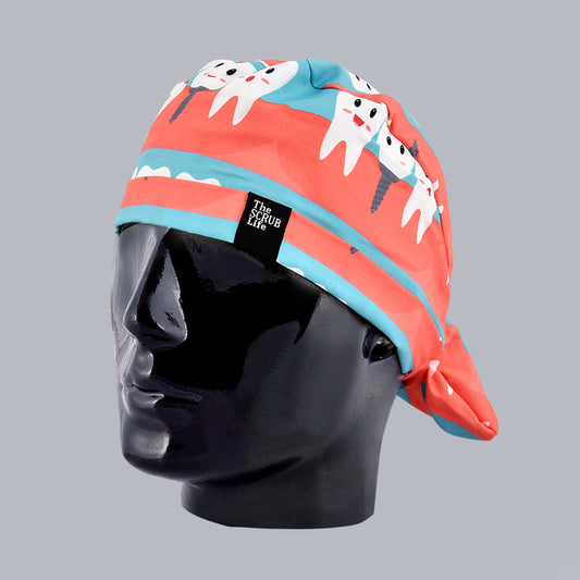 Implants Mint N Coral Female Bun Cap 002