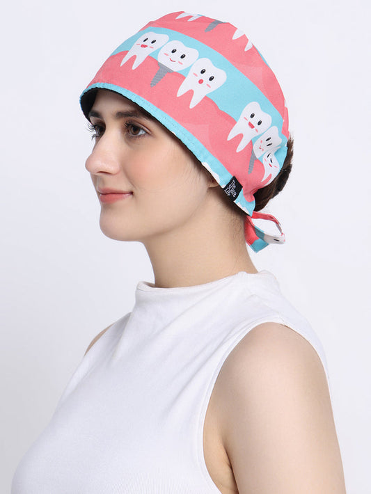 Implants Mint N Coral Unisex Cap 056