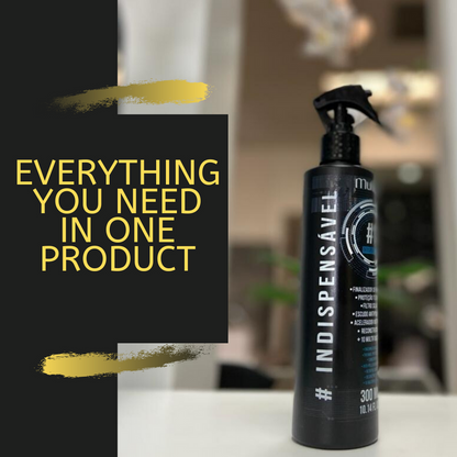 INDISPENSABLE # 1 Mutari Thermal Protector with SUNBLOCK 300ml / 10.58fl oz - Heat Protectant - Instant recovery from hair damage caused by drying and chemicals.