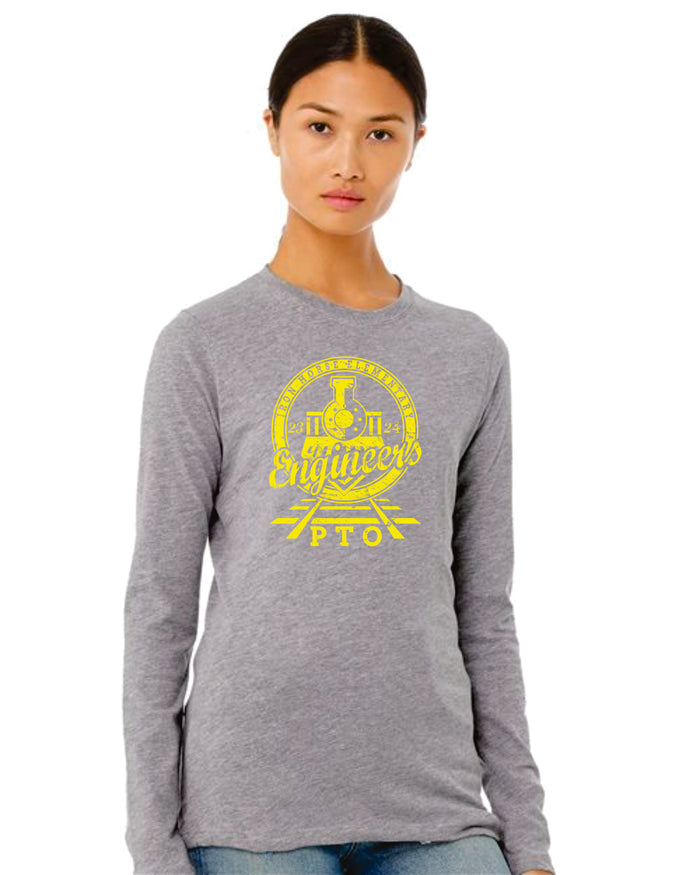Iron Horse PTO Bella Canvas Long Sleeve Tee- Youth, Ladies, Unisex sizes