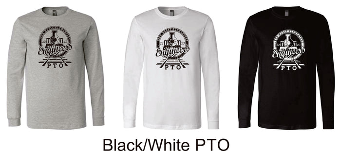 Iron Horse PTO Bella Canvas Long Sleeve Tee- Youth, Ladies, Unisex sizes