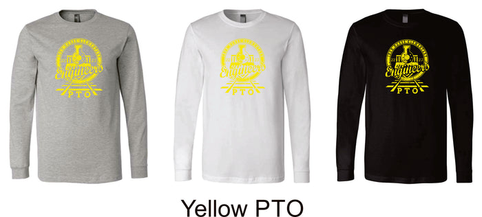 Iron Horse PTO Bella Canvas Long Sleeve Tee- Youth, Ladies, Unisex sizes