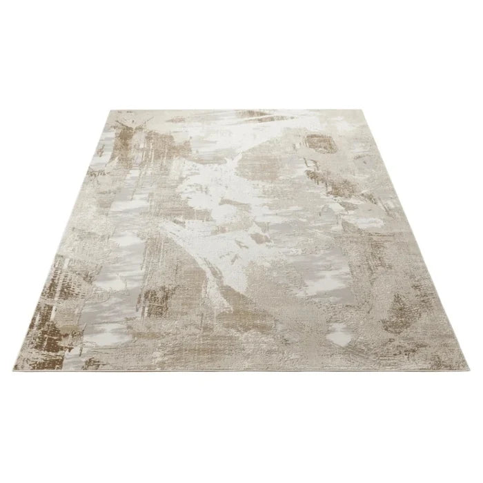 Isadora Greige Abstract Rug Textiles