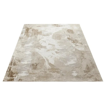 Isadora Greige Abstract Rug Textiles