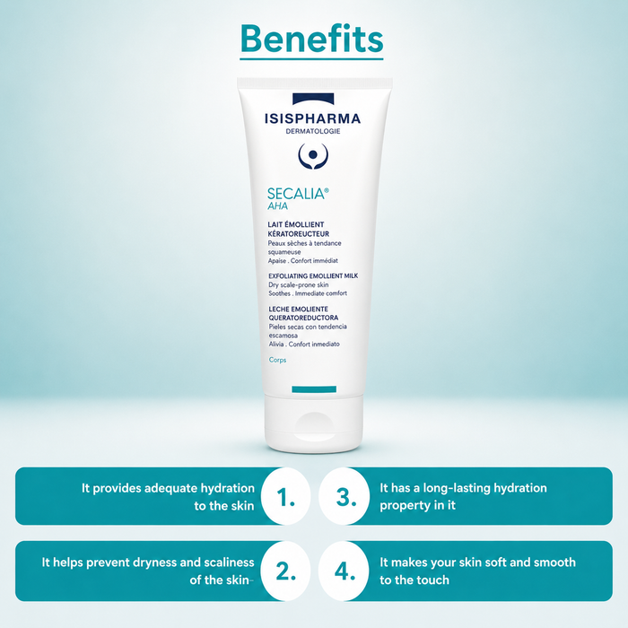 Isispharma Secalia AHA Exfoliating Emollient Milk