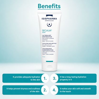 Isispharma Secalia AHA Exfoliating Emollient Milk