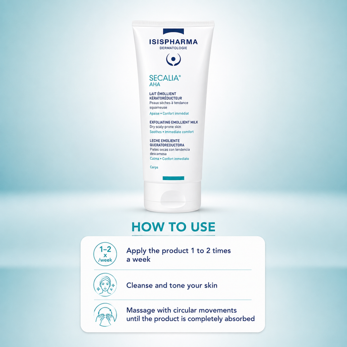 Isispharma Secalia AHA Exfoliating Emollient Milk