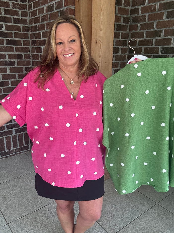 Jodifl Polka Dots Blouse