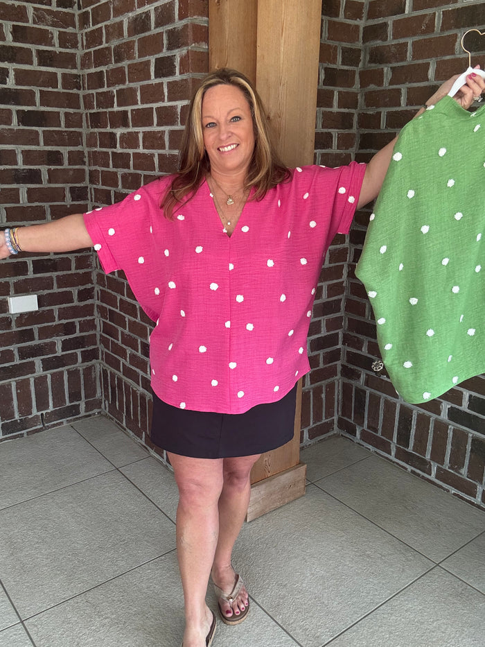 Jodifl Polka Dots Blouse