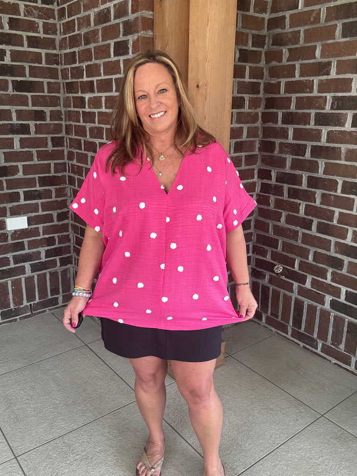 Jodifl Polka Dots Blouse