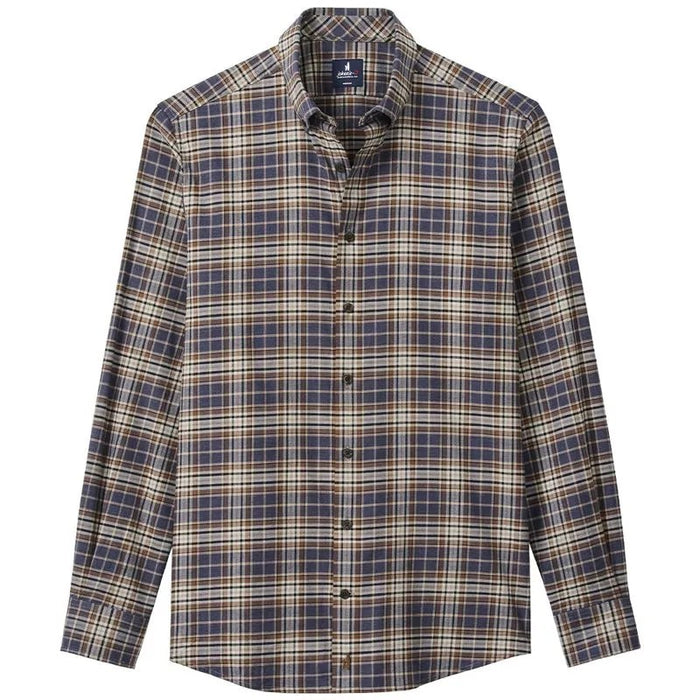 Johnnie O Men's Kamper Performance Flannel Shirt