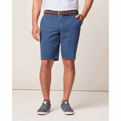 Johnnie-O Men's Nassau Cotton Blend Shorts - Classic 8"