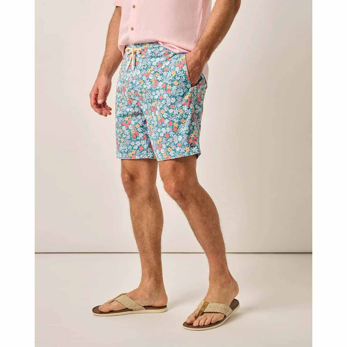 Johnnie-O Men's Secret Garden Swim Trunks