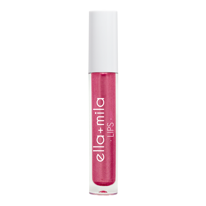 Just Cheeky berry pink lip gloss tube – ella+mila Lips