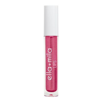 Just Cheeky berry pink lip gloss tube – ella+mila Lips