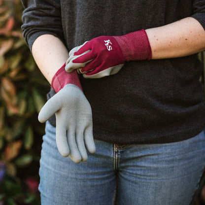 Kent & Stowe All Round Gloves Triple Pack - Plum