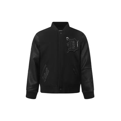 KIDS PRO STANDARD VARSITY JACKET D TIGERS - BLACK