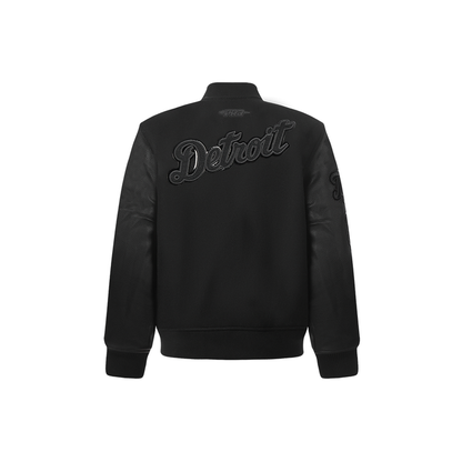 KIDS PRO STANDARD VARSITY JACKET D TIGERS - BLACK