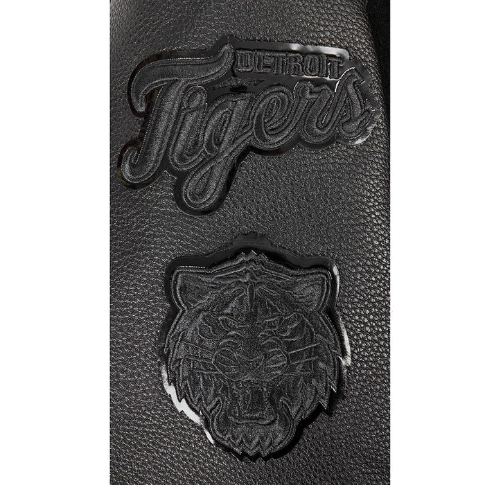 KIDS PRO STANDARD VARSITY JACKET D TIGERS - BLACK