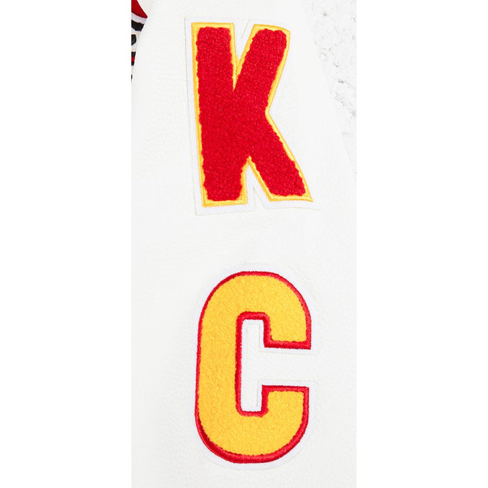 KIDS PRO STANDARD VARSITY JACKET KC CHIEFS - FKCB7410723 - RED