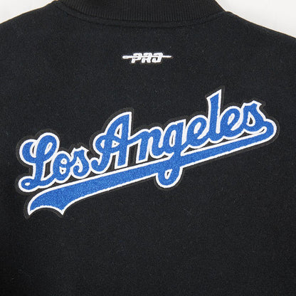 KIDS PRO STANDARD VARSITY JACKET LA DODGERS - BLACK