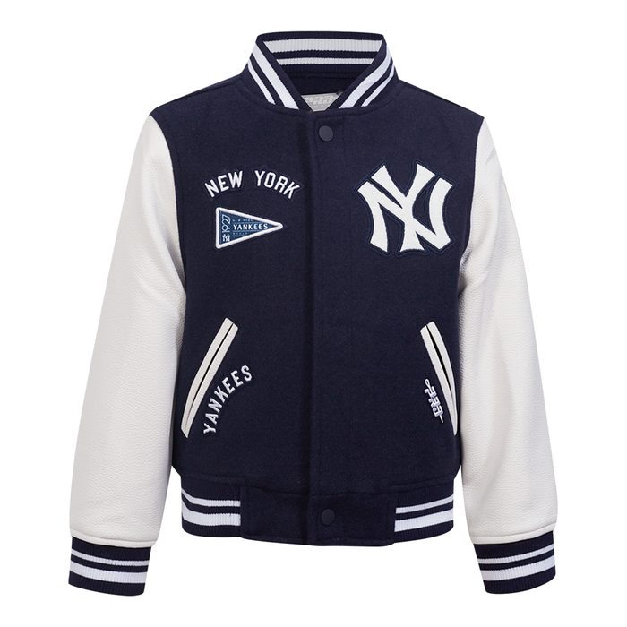 KIDS PRO STANDARD VARSITY JACKET NY YANKEES - NAVY
