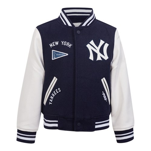 KIDS PRO STANDARD VARSITY JACKET NY YANKEES - NAVY