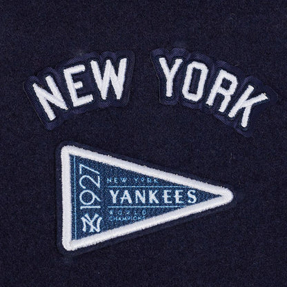 KIDS PRO STANDARD VARSITY JACKET NY YANKEES - NAVY