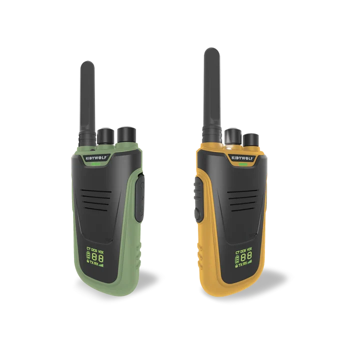 KIDYWOLF KIDTALK Walkie Talkie - Green & Orange
