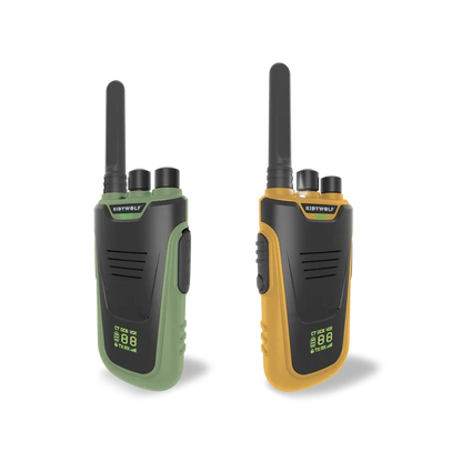 KIDYWOLF KIDTALK Walkie Talkie - Green & Orange
