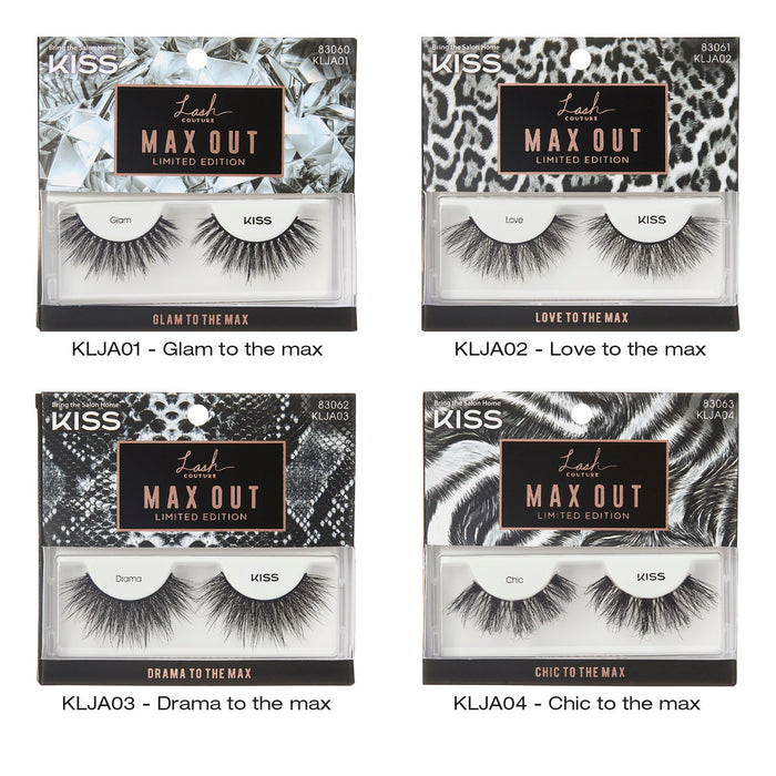 Kiss Lash Couture Max Out Limited Edition Eyelashes - ikatehouse